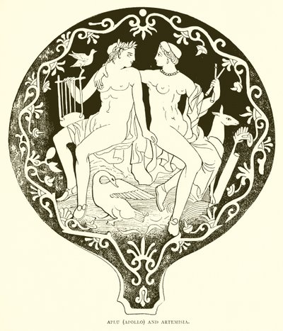 Aplu (Apollo) e Artemisia da English School