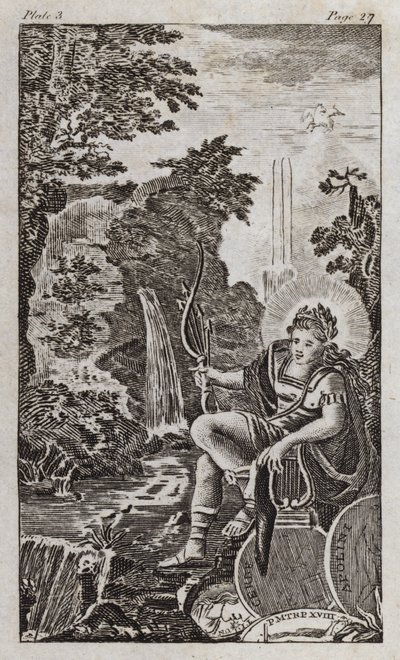 Apollo (incisione) da English School