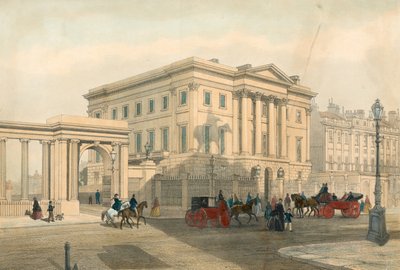 Apsley House e ingresso a Hyde Park Corner, Piccadilly, Londra da English School