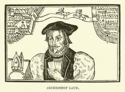 Arcivescovo Laud (incisione) da English School