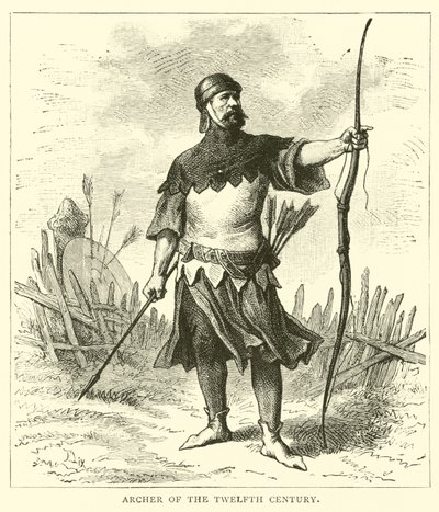 Arciere del XII secolo da English School
