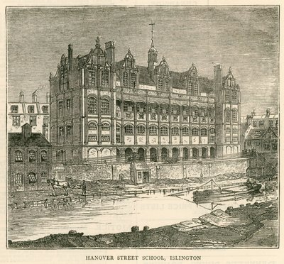 Architettura del London School Board: Hanover Street School, Islington, Londra da English School
