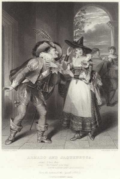 Armado e Jaquenetta, Pene d