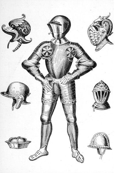Armature ed Elmi del XV secolo da English School