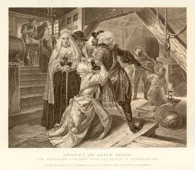 Arresto di Alice Lisle da English School