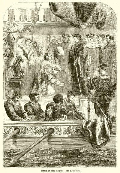 Arresto di Anna Bolena da English School