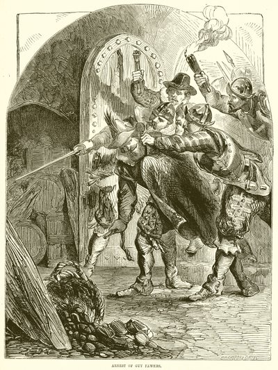 Arresto di Guy Fawkes da English School