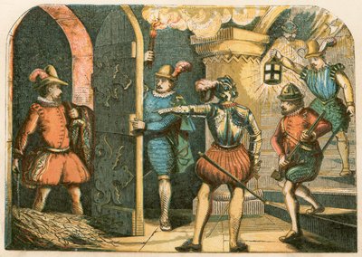 Arresto di Guy Fawkes da English School