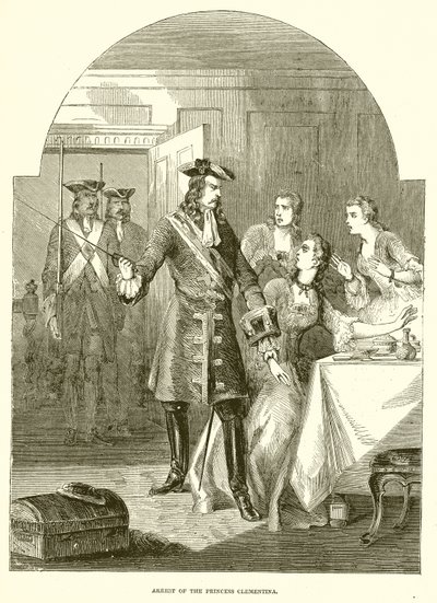 Arresto della Principessa Clementina da English School