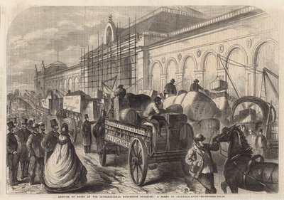 Arrivo delle merci all