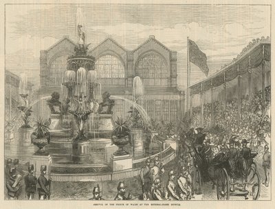 Arrivo del Principe di Galles al Museo di Bethnal Green da English School