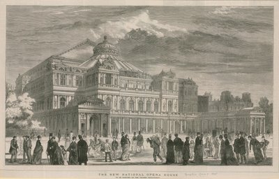 Impressione artistica del nuovo Teatro dell