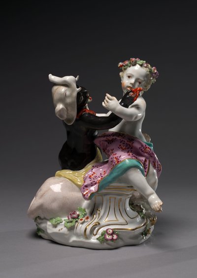 Asia e Africa, fabbricato dalla Chelsea Porcelain Factory da English School