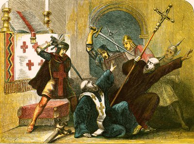 Assassinio di Thomas a Becket da English School