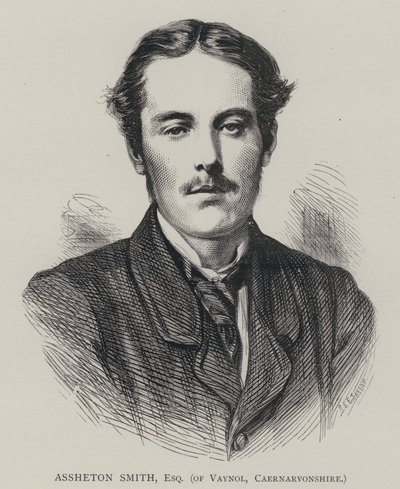 Assheton Smith, Esquire, di Vaynol, Caernarvonshire (incisione) da English School