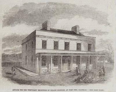 Asilo per la Ricezione Temporanea di Soldati Insani, a Fort Pitt, Chatham da English School