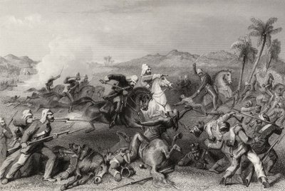 Attacco ai ribelli di Sealcote da parte della cavalleria irregolare del generale Nicholson nel 1857, da 
