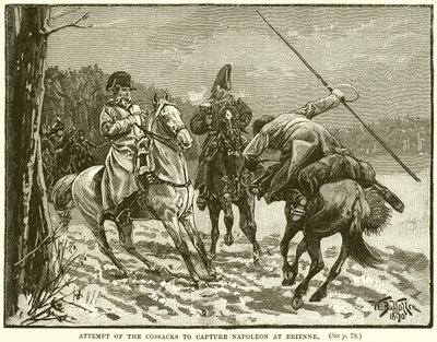 Tentativo dei cosacchi di catturare Napoleone a Brienne da English School