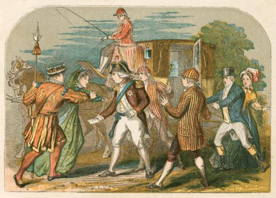 Tentato assassinio di Giorgio III da parte di Margaret Nicholson da English School