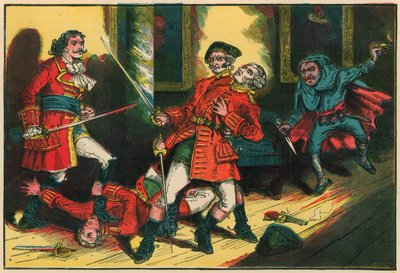 Tentativo di cattura di Dick Turpin da parte dei Bow Street Runners da English School