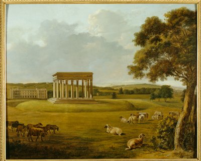 Audley End e il Tempio della Concordia da English School