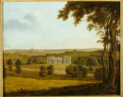 Audley End da ovest da English School