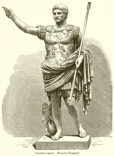 Augusto Cesare (trovato a Pompei) da English School