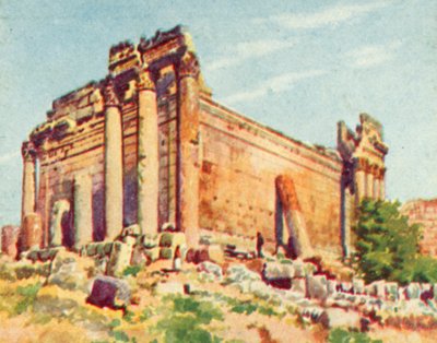 Baalbek, Tempio di Bacco da English School