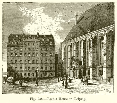 La casa di Bach a Lipsia da English School