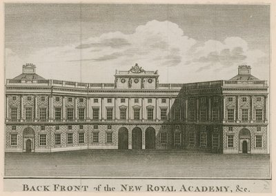 Retro della nuova Royal Academy da English School
