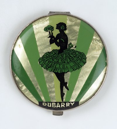 Ballerina Powder Compact, realizzato da Dubarry, 1920-30 da English School