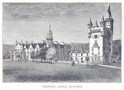 Castello di Balmoral, Scozia da English School