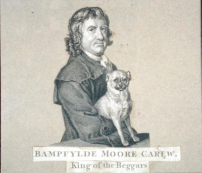 Bampfylde Moore Carew (1693-c.1770) Re dei mendicanti da English School