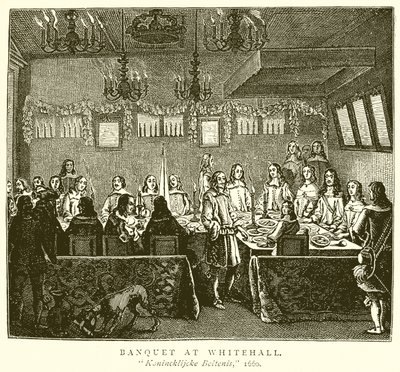 Banchetto a Whitehall da English School