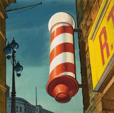 Insegna del Barbiere da English School