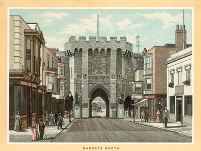 Bargate Nord (litografia a colori) da English School