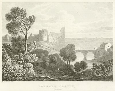 Castello di Barnard, Durham da English School
