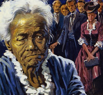 Barnum sentì parlare di Joyce Heth, la mise in mostra e fece una fortuna da English School