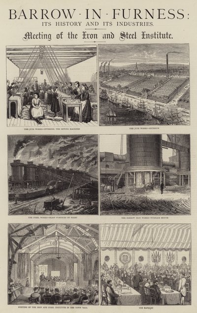Barrow-in-Furness, la sua storia e le sue industrie da English School