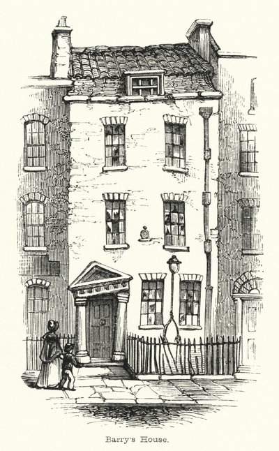 Casa di Barry (incisione) da English School
