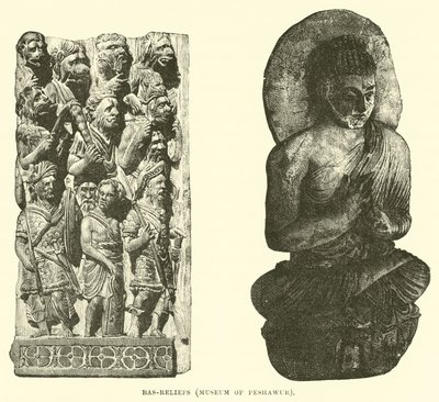 Bassorilievi, Museo di Peshawur da English School