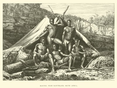 Basutos, dal Basutoland, Sudafrica da English School