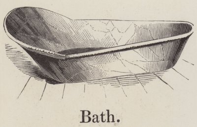 Bagno (incisione) da English School