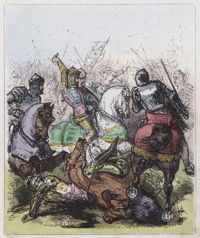 Battaglia di Agincourt da English School
