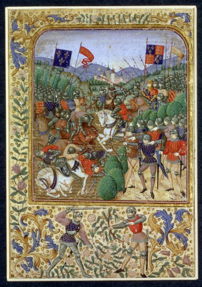 Battaglia di Agincourt, 25 ottobre 1415 da English School