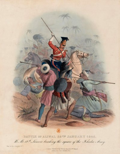 Battaglia di Aliwal, 28 gennaio 1846 da English School