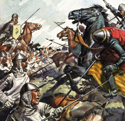 Battaglia di Bannockburn da English School