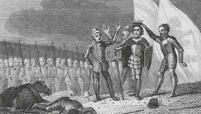 Battaglia di Bosworth Field da English School
