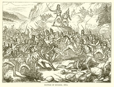 Battaglia di Busaco, 1810 da English School