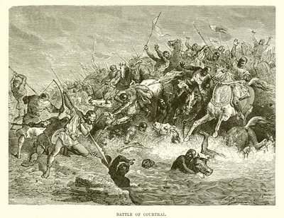 Battaglia di Courtrai da English School